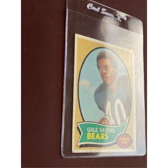 1970 Gayle Sayers topps #70 in good condition - Picture 3 of 4